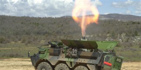 Les mortiers 2R2M de Thales équiperont les blindés Griffon.